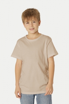 Kinder T-Shirt Fairtrade Bio Baumwolle - Neutral - Sand
